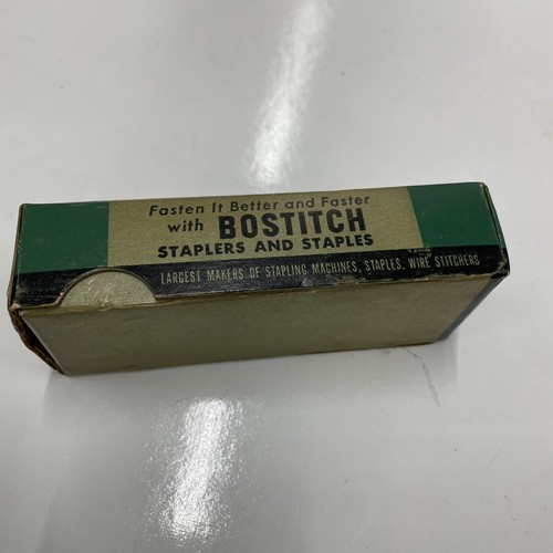 VINTAGE BOSTITCH STAPLERS AND STAPLES SB 19 1/4" - Picture 3 of 6