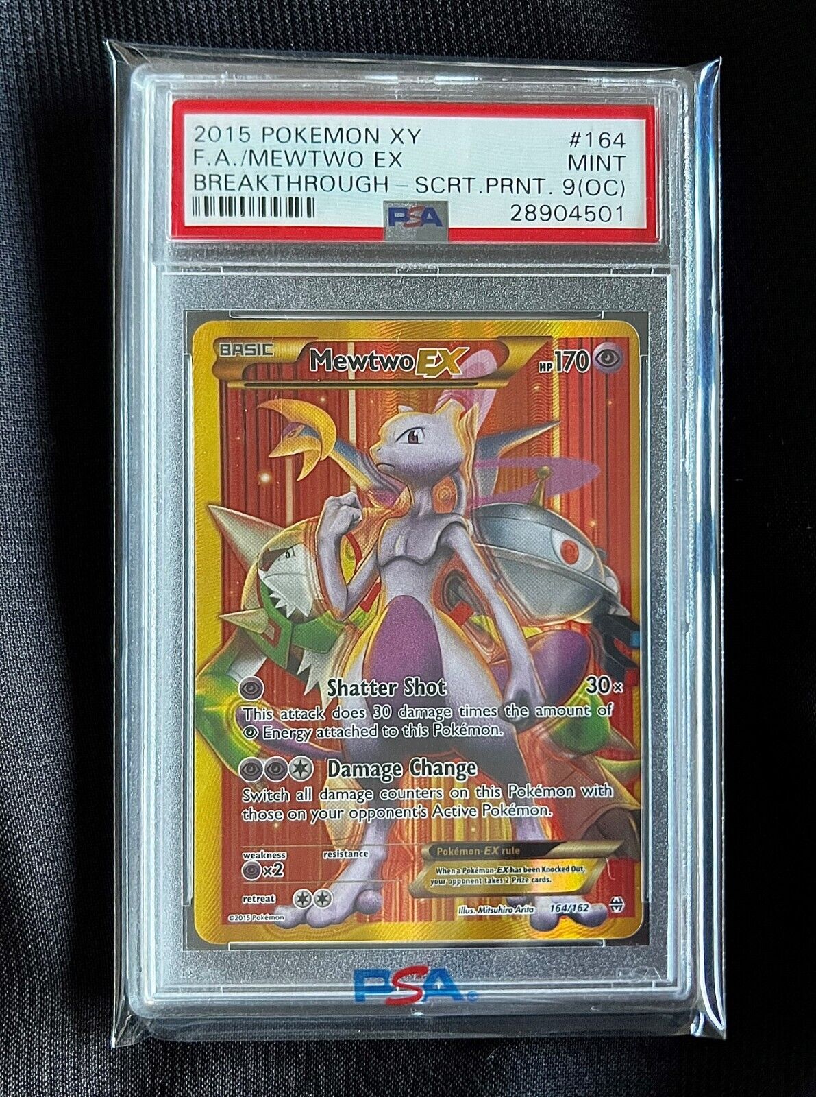 2000 Danone Pokemon Stadium Tip Shiny Gold #8 Mewtwo - PSA GEM MT 10 - Pop  3 on Goldin Auctions