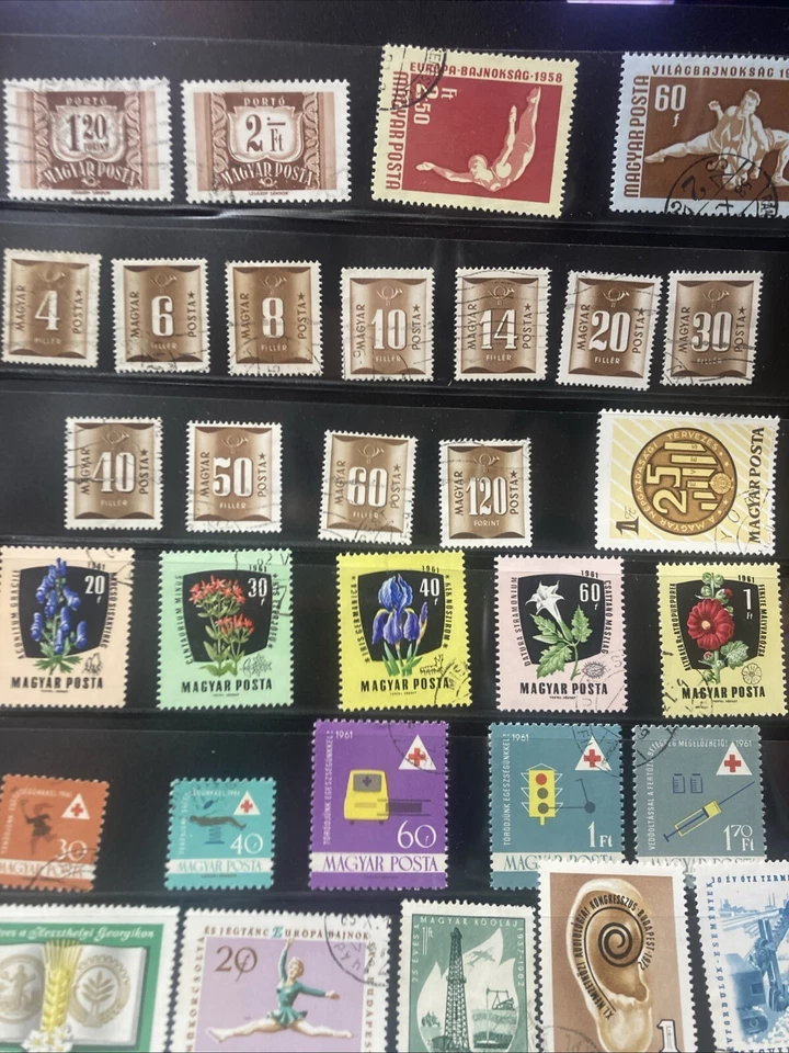 70+ Vtg Magyar/Hungary Stamps/Postage Due 1953-1972. MNH/Cancelled. A DEAL-LOOK! - Image 3 of 4