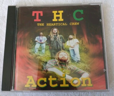 T.H.C by Heartical CREW- ACTION (CD,1995 THC/The Heartical Crew) RARE!!!