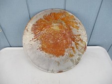 Vintage 15" Metal Gold Mining Prospecting Pan Great Patina