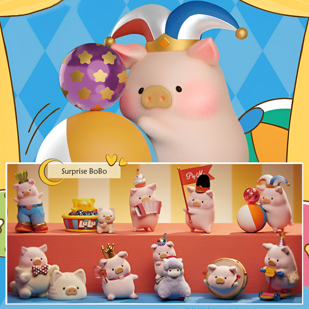 TOYZEROPLUS x CICI'S STORY LuLu Pig Happy Time Series Blind Box