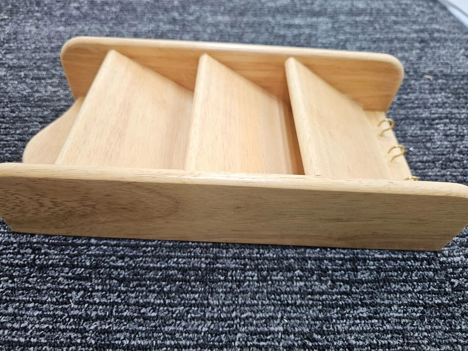 Soporte para cartas y llaves Fox Run, 3 x 6,25 x 6,25 pulgadas, marrón 4057 Foto 3 de 4