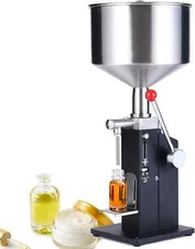 Manual Precise Scale Filling Machine 5-50ml Paste Liquid Filler A03 Pro