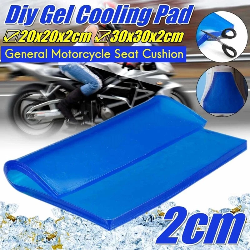 2CM Motorcycle Universal Cushion Gel Pad Cool Pad Shock Absorption Mat DIY K6E9