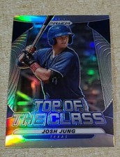 2020 PANINI PRIZM BASEBALL SILVER PRIZM TOP OF THE CLASS Josh Jung Texas Rangers
