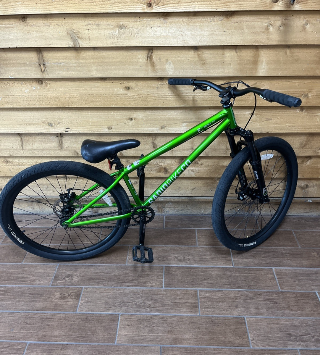 Radio Asura-26 Dirt Jump Bike Green/Black