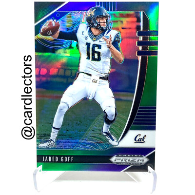 2020 Panini PRIZM Draft Picks JARED GOFF 48 Purple Green SP /199 CAL BEARS LIONS