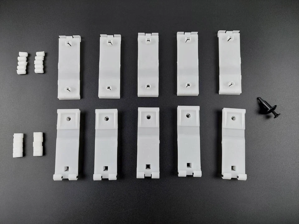 Clips de parachoques de retención de 10 piezas para Ford F150 Aerostar Expedition Explorer Mustang Foto 4 de 4