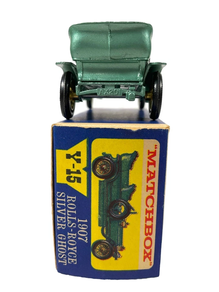 Lesney Matchbox 1907 Rolls-Royce Silver Ghost, Models Of Yesteryear Y-15 Box§ - Image 2 of 4