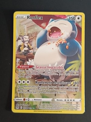 Pokemon Karte - Verlorener Ursprung - Ronflex TG10/TG30 - EXC