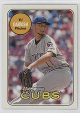 2018 Topps Heritage High Number Action Image Variation SP Yu Darvish #707 13c1