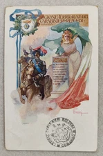 cartolina reggimentali carabinieri reali bologna annullo timbro formato piccolo