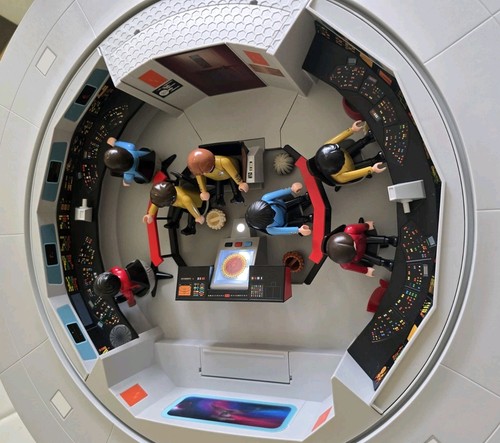 Playmobil Star Trek EE. UU. Nave coleccionable Enterprise con luces de sonido - Imagen 6 de 15