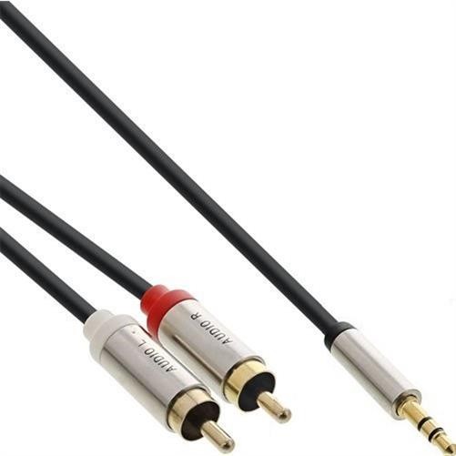 InLine Slim Audio Kabel Klinke 35mm an 2x Cinch 3m 2690₽