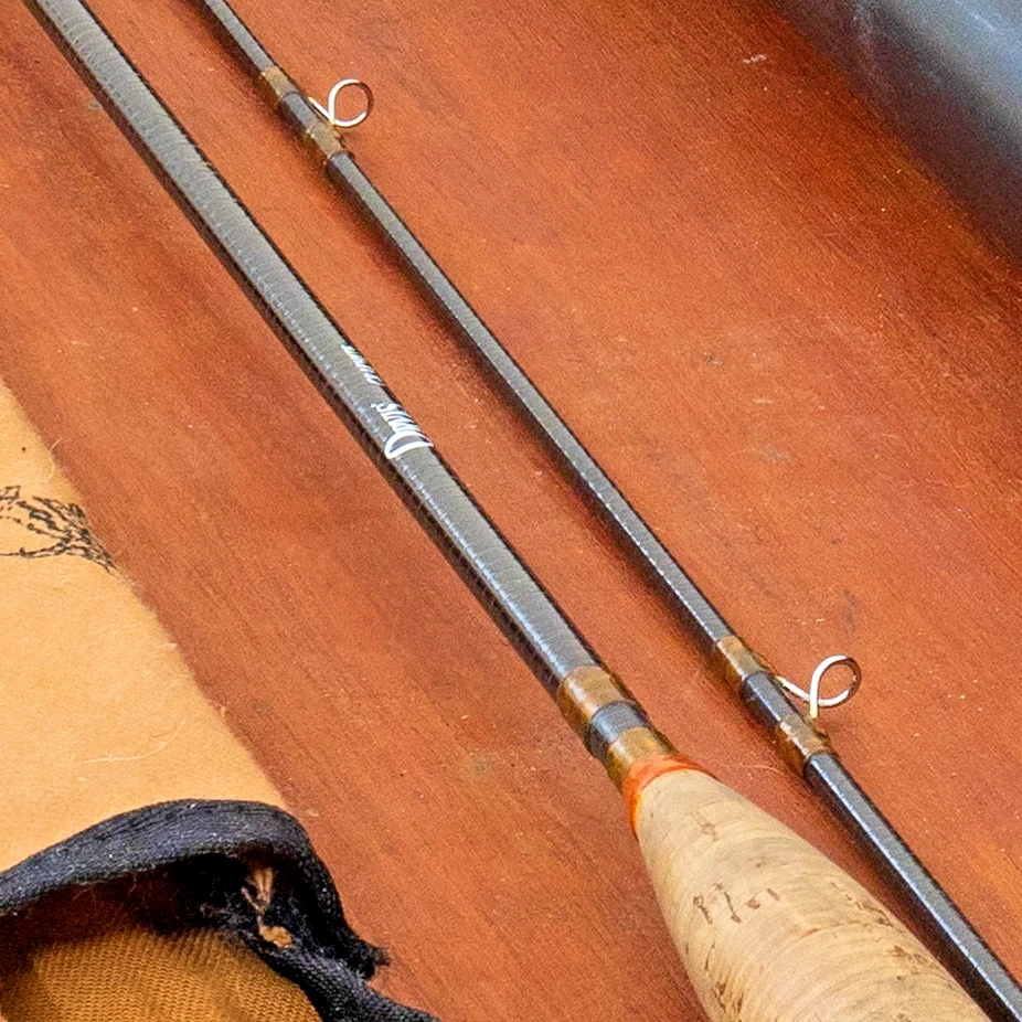 Orvis Superfine “One Weight” Fly Fishing Rod. 7’ 6” 1wt. W/ Tube & Sock and line - Image 4 of 4