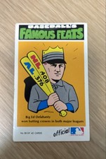 1973 Fleer Real Cloth Baseball Patches - Laughlin Baseball's Famous Feats Ed...