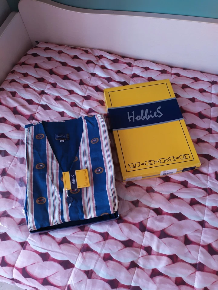 Pigiama Uomo 3 Pezzi Hobbies Tg.48 AVION - Immagine 3 di 4