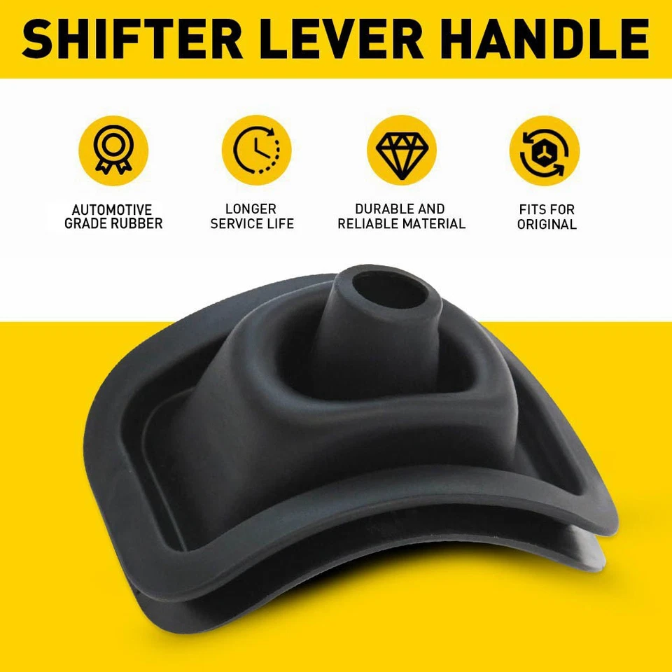 SHIFTER LEVER HANDLE BOOT SEAL FOR 1999-2006 CHEVROLET TAHOE GMC YUKON 2609-3753 - Image 3 of 4