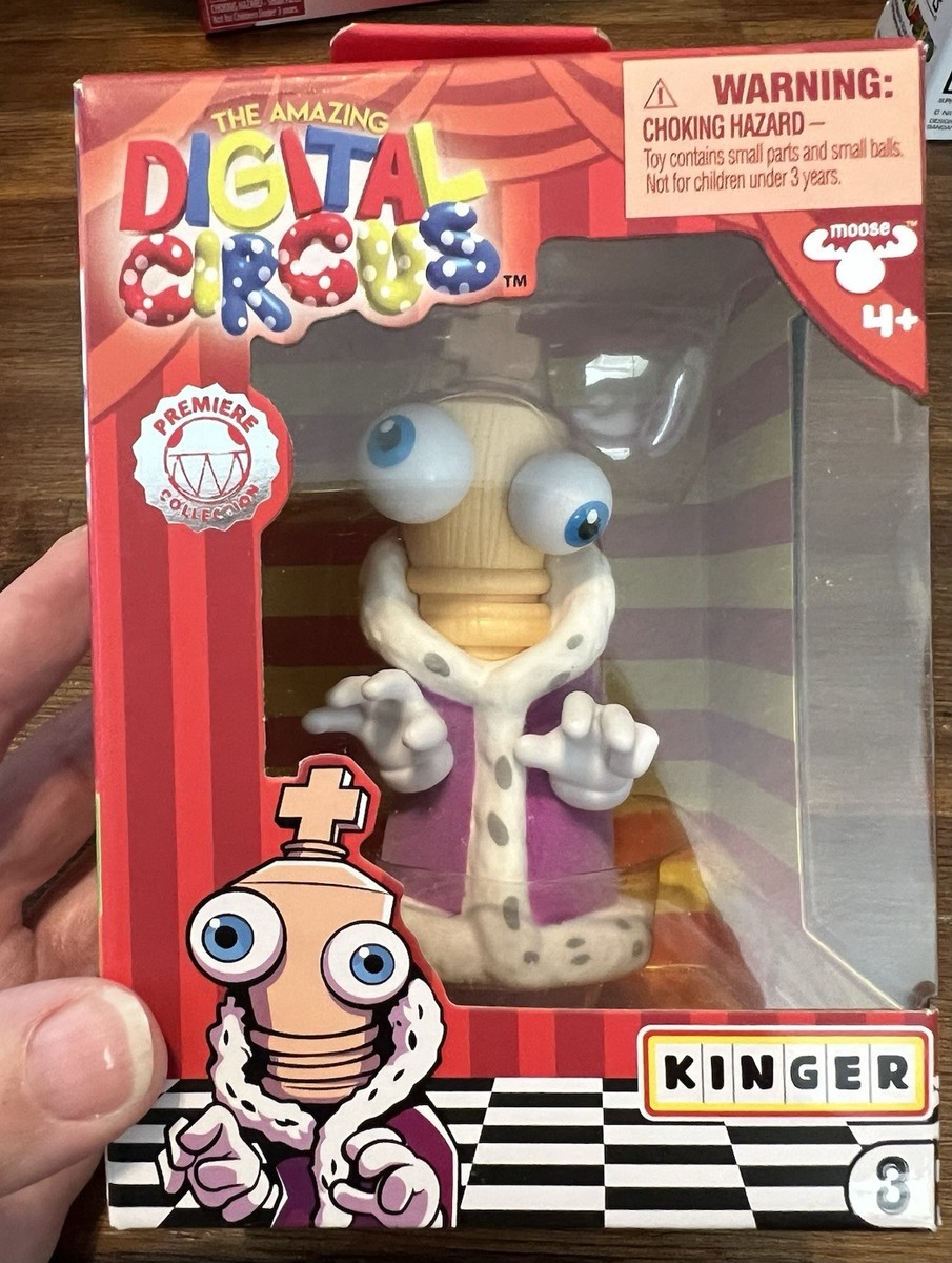 KINGER~The Amazing Digital Circus TADC Moose Toys Encore
