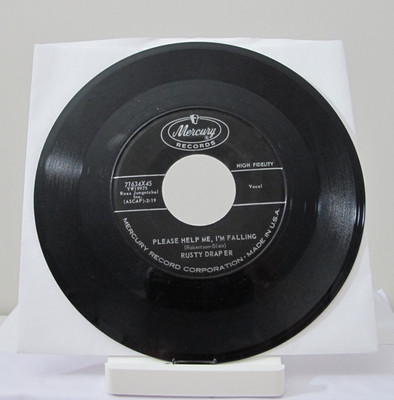 45 RECORD - RUSTY DRAPER - PLEASE HELP ME I'M FALLING