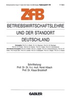 Betriebswirtschaftslehre Und Der Standort Deutschland Klaus M. Brockhoff