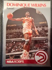 1990 NBA Hoops Basketball #36 Dominique Wilkens