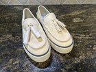 NWOB Sperry Sea Sailor Lightweight Leather Platform Tassel Loafers Tan Women 9 — photo 2