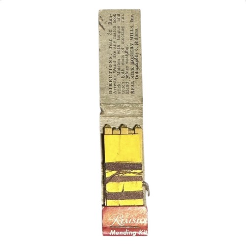 Warren’s Sorite Kit ~ W Warren Thread Works Westfield MA ~ Realsilk Mending Kit - Picture 14 of 16