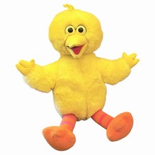 TYCO Vintage 1996 Playtime Big Bird Sesame Street Plush Talking Toy 16" Tested