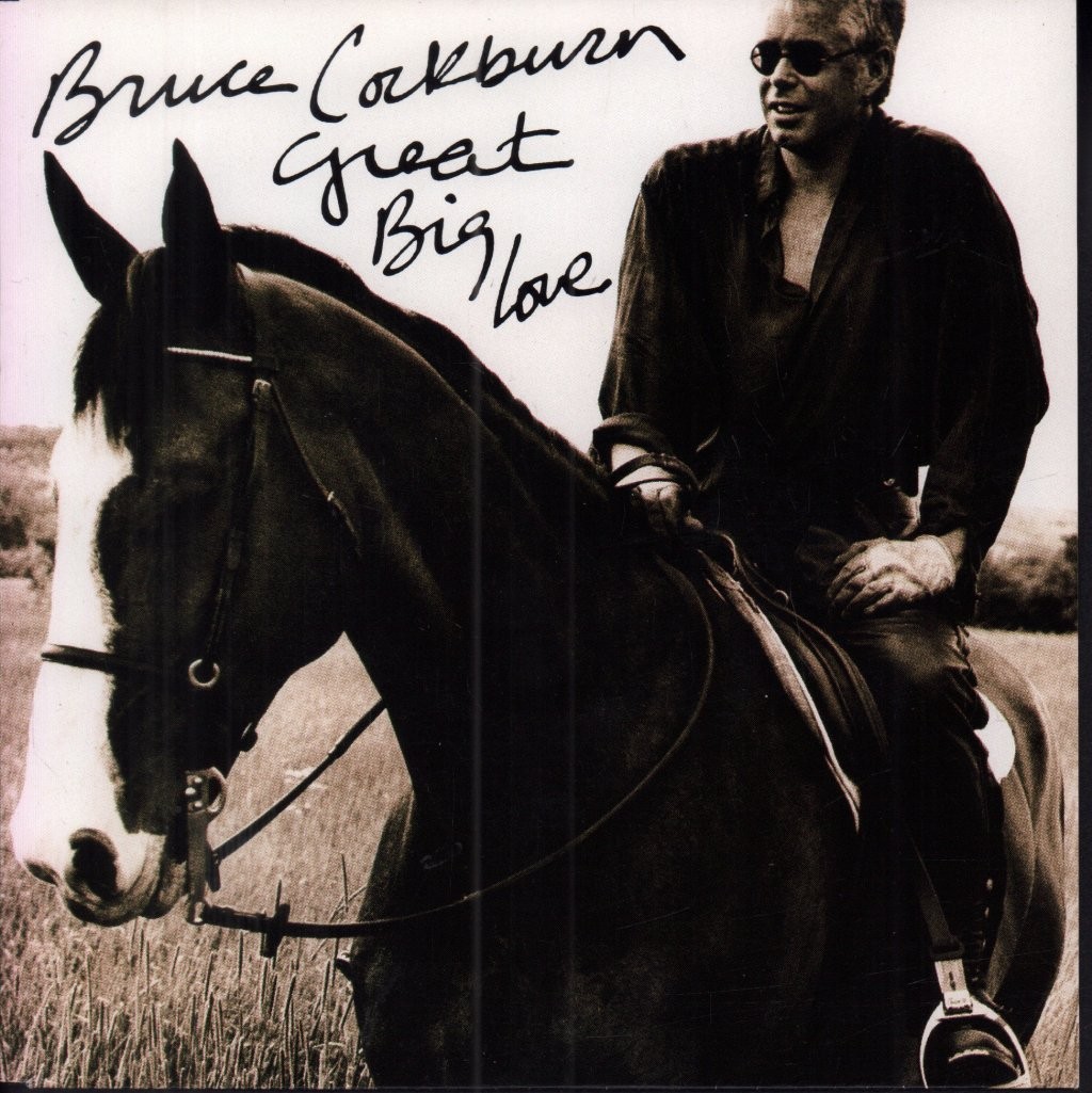 Bruce Cockburn Great Big Love 7"" vinyl Netherlands Columbia 1991 pic sleeve