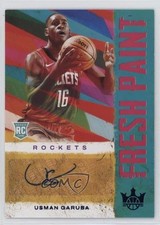 2021 Panini Court Kings Fresh Paint Sapphire 21/25 Usman Garuba #FP-UGR Auto nd3