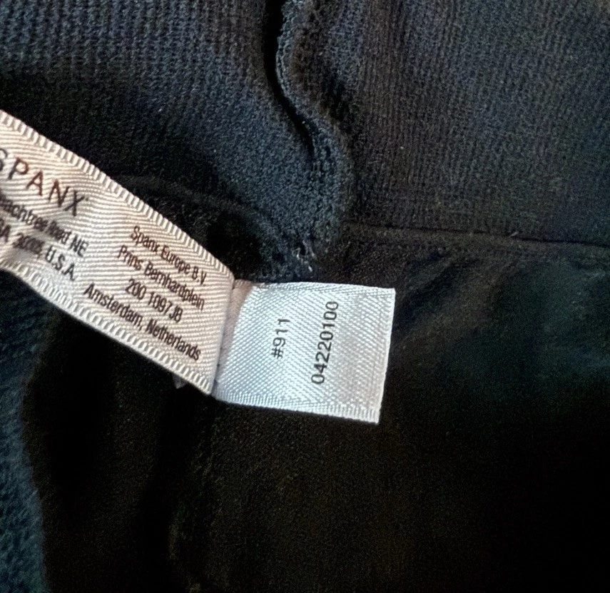 Transparente sem pés modelador de coxa média SPANX #911 preto tamanho A | Novo, sem caixa - Imagem 3 de 3