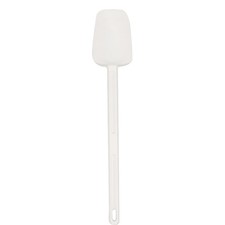 Rubbermaid FG193800WHT Spatula, SpoonShaped, 161/2"