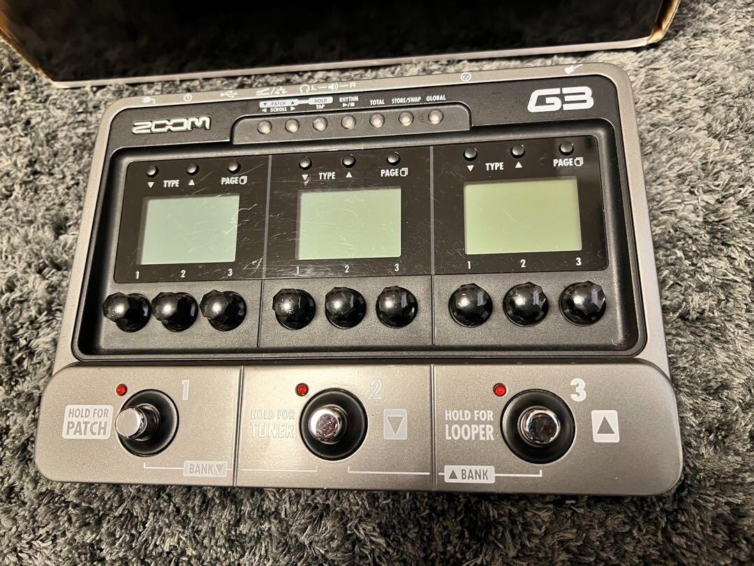 Zoom G3 Effetti Chitarra e Amplificatore Simulatore Pedale Multi Processore... foto 3