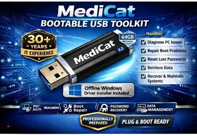 MediCat USB   The Ultimate Bootable USB Toolkit for PC Repair and Recovery