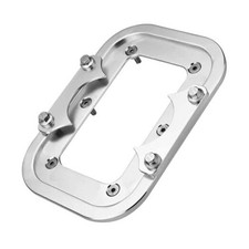 Billet Aluminum Battery Pallet, Trunk Battery Hold Down Bracket Compatible