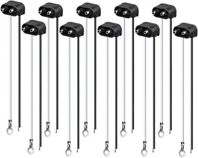 (10 Plug - Two Wire Pigtail for Sealed Trailer Clearance, Side Marker Lights - 6