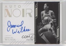 2022-23 Panini Noir Black & White 70/99 Jamaal Wilkes #ANB-JWI Auto HOF 1u6