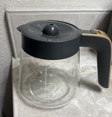 Beautiful by Drew Barrymore 14-Cup Replacement Carafe | Gold Handle