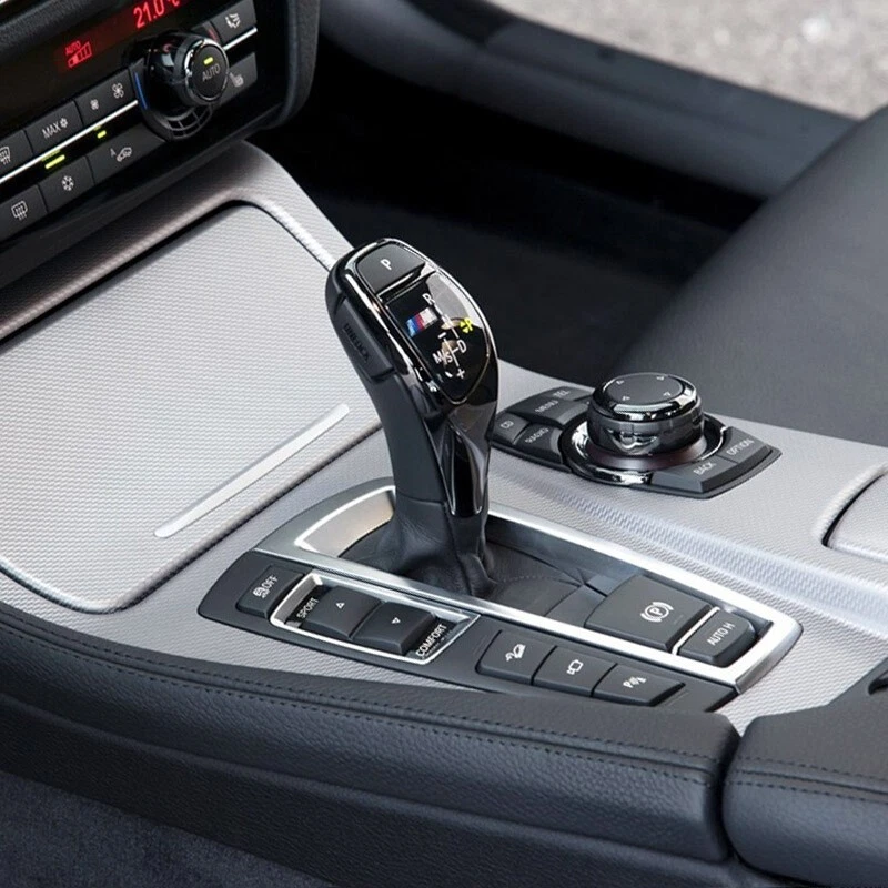 M/S Gear Shift Lever Knob Selector Trim For BMW F10 F15 F16 F22 F25 F26 F30 F32 Foto 3 de 4