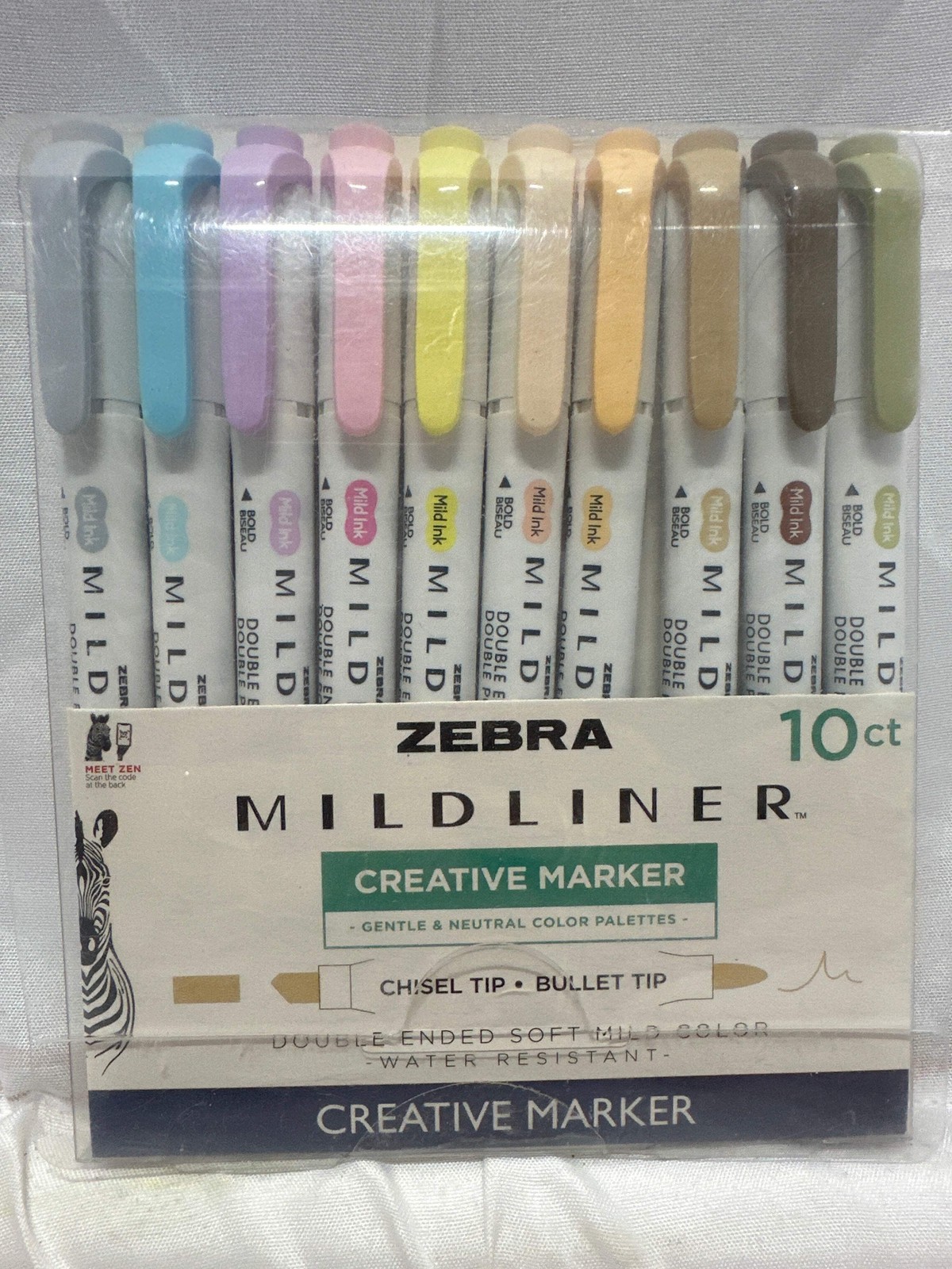 10 Pack Pastel Color