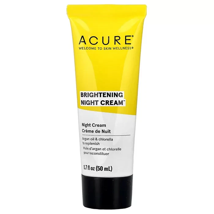 ACURE BRIGHTENING NIGHT CREAM 100% VEGAN 1.7 fl oz (50 mL) - Image 2 of 3