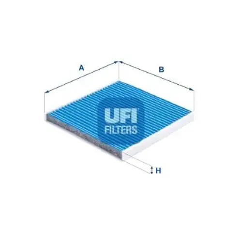 Cabin filter with antibacterial action 34.269.00 UFI for FIAT PEUGEOT CITROËN