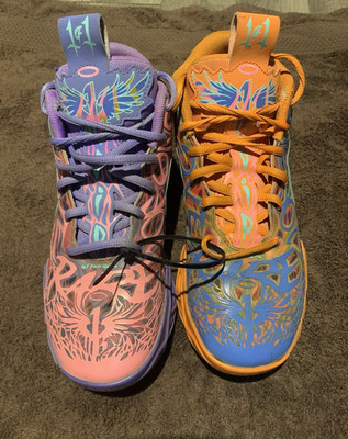 PUMA Graphic Print Multicolor Men's Mid Top Lace Up Basketball Sneaker 311856-01
