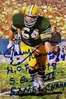 JERRY KRAMER SIGNED CUSTOM GOAL LINE ART CARD~FOOTBALL HALL OF FAME~HOF AUTO
