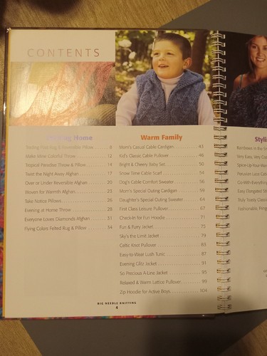 Lot HC big needle knitting book and magazines vintage irish crochet sweaters - Picture 17 of 18