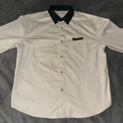 Converse Button Up Shirt Large Long Sleeve Casual Western Japan