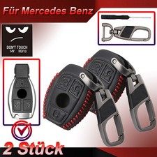 2x Schlüssel Schutz Hülle Key Cover für Mercedes Benz A B C E GL GLK M SLK Leder 2x Schlüssel Schutz Hülle Key Cover für Mercedes Benz A B C E GL GLK M SLK Leder