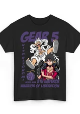 ONE PIECE GEAR5 Monkey D.LUFFY Graphic Print Shirts